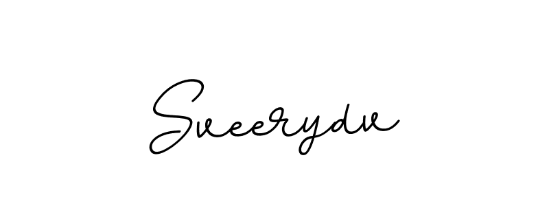 Make a beautiful signature design for name Sveerydv. With this signature (BallpointsItalic-DORy9) style, you can create a handwritten signature for free. Sveerydv signature style 11 images and pictures png