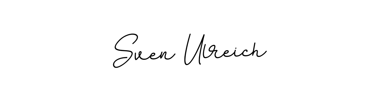 You should practise on your own different ways (BallpointsItalic-DORy9) to write your name (Sven Ulreich) in signature. don't let someone else do it for you. Sven Ulreich signature style 11 images and pictures png