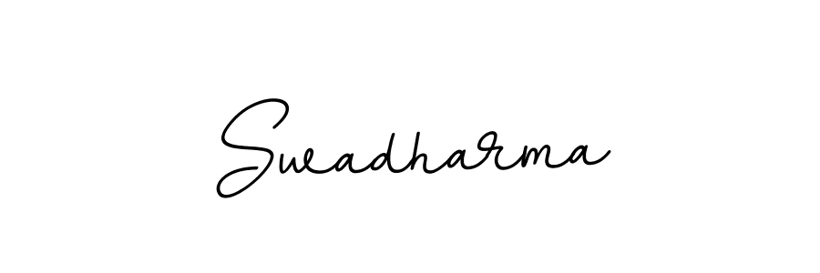 BallpointsItalic-DORy9 is a professional signature style that is perfect for those who want to add a touch of class to their signature. It is also a great choice for those who want to make their signature more unique. Get Swadharma name to fancy signature for free. Swadharma signature style 11 images and pictures png