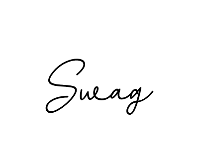 Make a beautiful signature design for name Swag. With this signature (BallpointsItalic-DORy9) style, you can create a handwritten signature for free. Swag signature style 11 images and pictures png