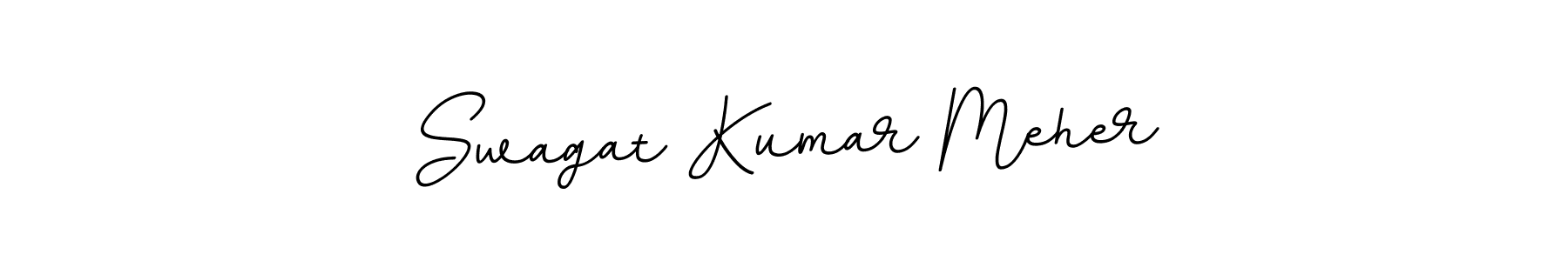 How to make Swagat Kumar Meher signature? BallpointsItalic-DORy9 is a professional autograph style. Create handwritten signature for Swagat Kumar Meher name. Swagat Kumar Meher signature style 11 images and pictures png