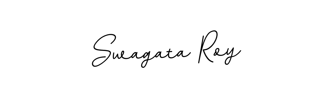 Make a beautiful signature design for name Swagata Roy. With this signature (BallpointsItalic-DORy9) style, you can create a handwritten signature for free. Swagata Roy signature style 11 images and pictures png
