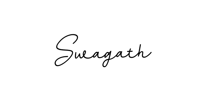 It looks lik you need a new signature style for name Swagath. Design unique handwritten (BallpointsItalic-DORy9) signature with our free signature maker in just a few clicks. Swagath signature style 11 images and pictures png