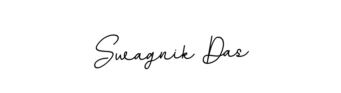 You should practise on your own different ways (BallpointsItalic-DORy9) to write your name (Swagnik Das) in signature. don't let someone else do it for you. Swagnik Das signature style 11 images and pictures png