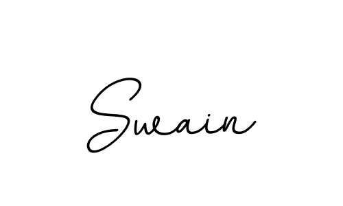 Swain stylish signature style. Best Handwritten Sign (BallpointsItalic-DORy9) for my name. Handwritten Signature Collection Ideas for my name Swain. Swain signature style 11 images and pictures png