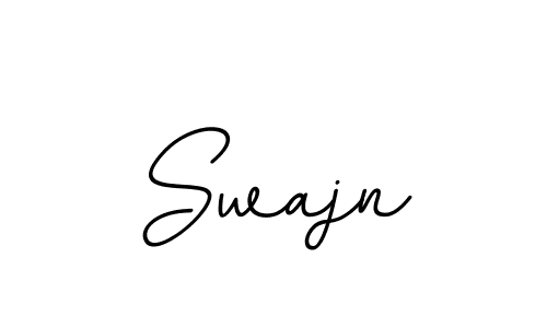 Swajn stylish signature style. Best Handwritten Sign (BallpointsItalic-DORy9) for my name. Handwritten Signature Collection Ideas for my name Swajn. Swajn signature style 11 images and pictures png