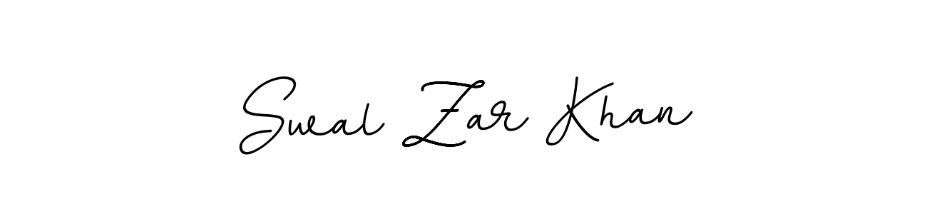 Check out images of Autograph of Swal Zar Khan name. Actor Swal Zar Khan Signature Style. BallpointsItalic-DORy9 is a professional sign style online. Swal Zar Khan signature style 11 images and pictures png