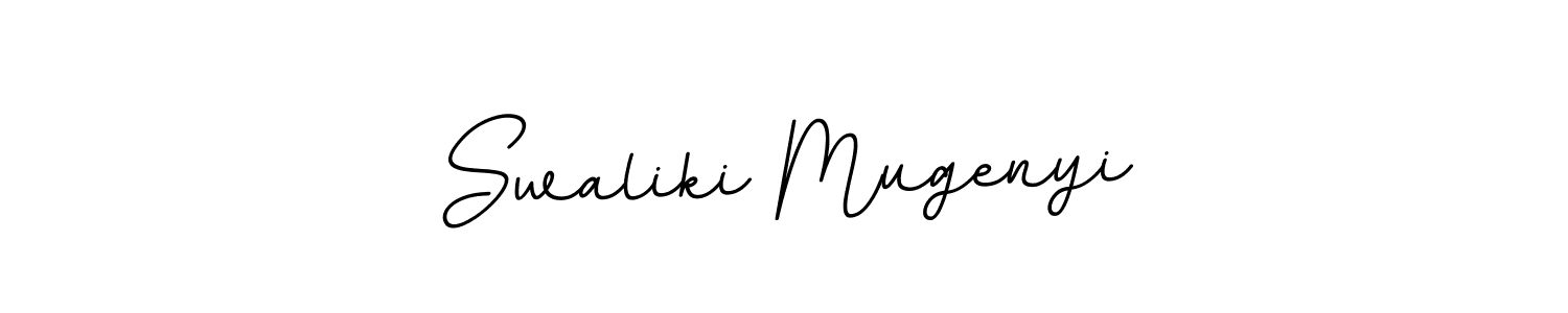 How to make Swaliki Mugenyi signature? BallpointsItalic-DORy9 is a professional autograph style. Create handwritten signature for Swaliki Mugenyi name. Swaliki Mugenyi signature style 11 images and pictures png