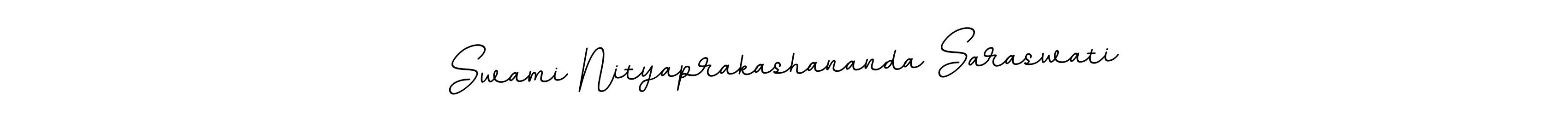 It looks lik you need a new signature style for name Swami Nityaprakashananda Saraswati. Design unique handwritten (BallpointsItalic-DORy9) signature with our free signature maker in just a few clicks. Swami Nityaprakashananda Saraswati signature style 11 images and pictures png