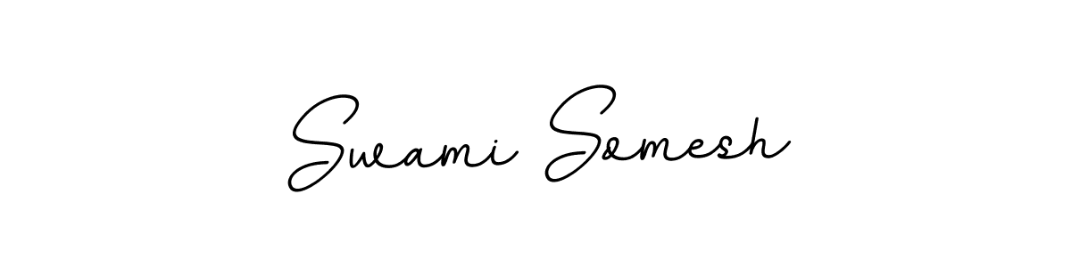 Make a beautiful signature design for name Swami Somesh. Use this online signature maker to create a handwritten signature for free. Swami Somesh signature style 11 images and pictures png