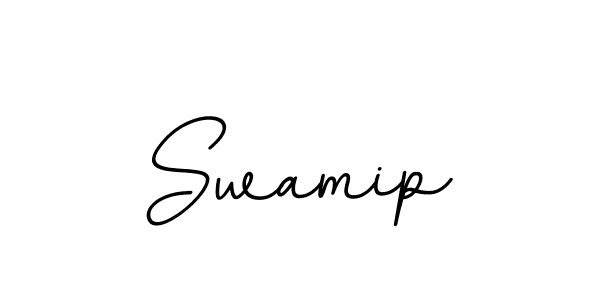 The best way (BallpointsItalic-DORy9) to make a short signature is to pick only two or three words in your name. The name Swamip include a total of six letters. For converting this name. Swamip signature style 11 images and pictures png