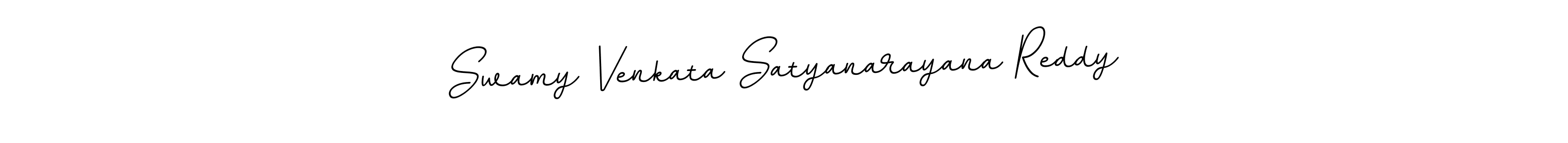 This is the best signature style for the Swamy Venkata Satyanarayana Reddy name. Also you like these signature font (BallpointsItalic-DORy9). Mix name signature. Swamy Venkata Satyanarayana Reddy signature style 11 images and pictures png