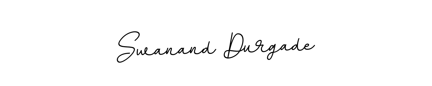 Create a beautiful signature design for name Swanand Durgade. With this signature (BallpointsItalic-DORy9) fonts, you can make a handwritten signature for free. Swanand Durgade signature style 11 images and pictures png