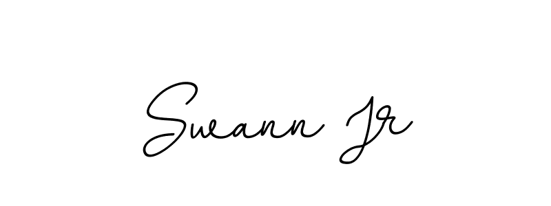 if you are searching for the best signature style for your name Swann Jr. so please give up your signature search. here we have designed multiple signature styles  using BallpointsItalic-DORy9. Swann Jr signature style 11 images and pictures png