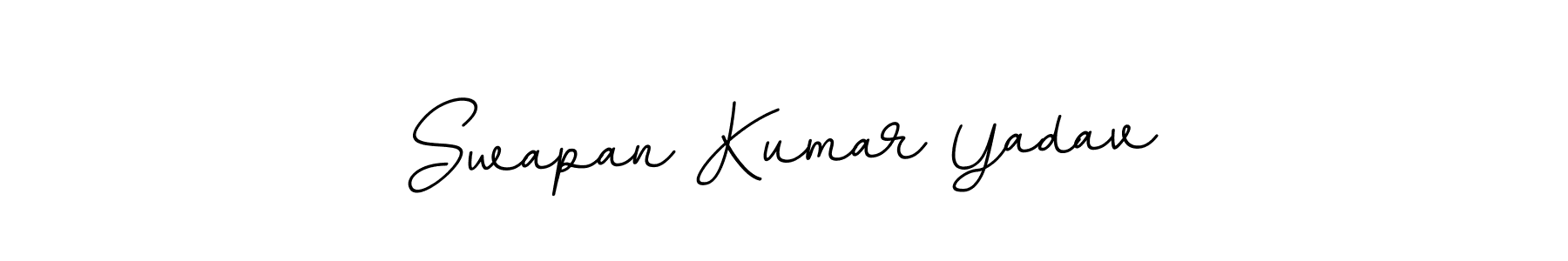 How to make Swapan Kumar Yadav name signature. Use BallpointsItalic-DORy9 style for creating short signs online. This is the latest handwritten sign. Swapan Kumar Yadav signature style 11 images and pictures png