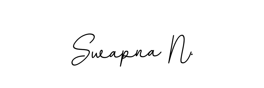 Make a beautiful signature design for name Swapna N.. Use this online signature maker to create a handwritten signature for free. Swapna N. signature style 11 images and pictures png