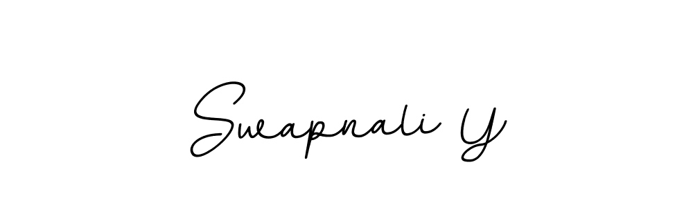 The best way (BallpointsItalic-DORy9) to make a short signature is to pick only two or three words in your name. The name Swapnali Y include a total of six letters. For converting this name. Swapnali Y signature style 11 images and pictures png