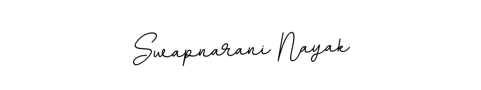The best way (BallpointsItalic-DORy9) to make a short signature is to pick only two or three words in your name. The name Swapnarani Nayak include a total of six letters. For converting this name. Swapnarani Nayak signature style 11 images and pictures png