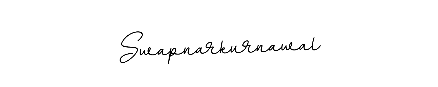 Make a beautiful signature design for name Swapnarkurnawal. With this signature (BallpointsItalic-DORy9) style, you can create a handwritten signature for free. Swapnarkurnawal signature style 11 images and pictures png