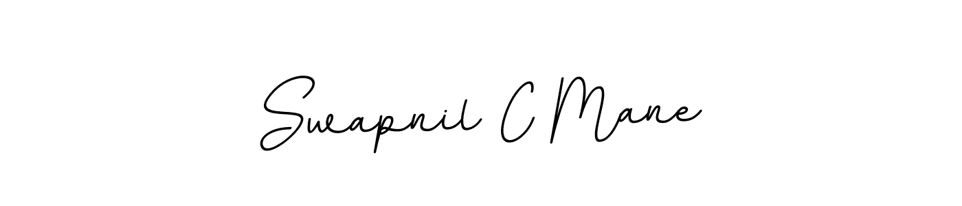 This is the best signature style for the Swapnil C Mane name. Also you like these signature font (BallpointsItalic-DORy9). Mix name signature. Swapnil C Mane signature style 11 images and pictures png