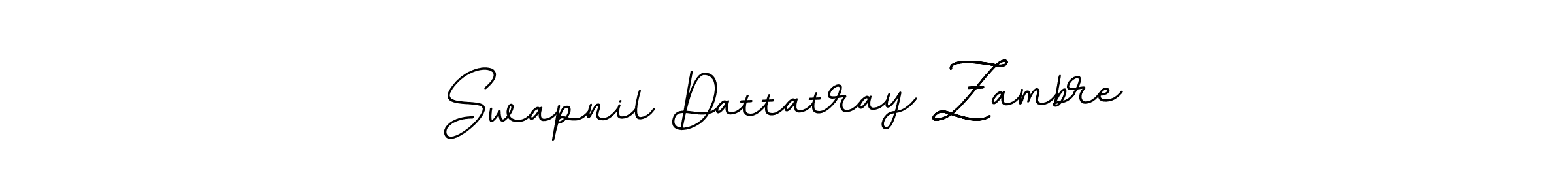 Use a signature maker to create a handwritten signature online. With this signature software, you can design (BallpointsItalic-DORy9) your own signature for name Swapnil Dattatray Zambre. Swapnil Dattatray Zambre signature style 11 images and pictures png