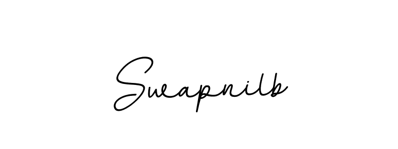 Design your own signature with our free online signature maker. With this signature software, you can create a handwritten (BallpointsItalic-DORy9) signature for name Swapnilb. Swapnilb signature style 11 images and pictures png