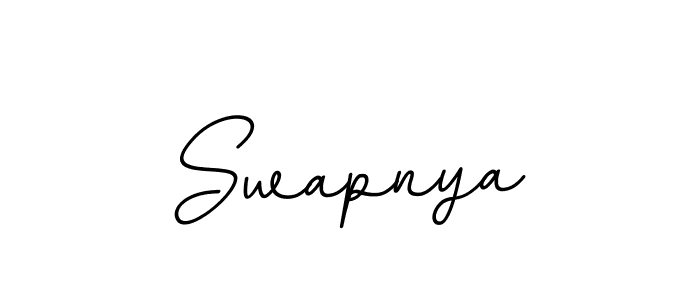 Design your own signature with our free online signature maker. With this signature software, you can create a handwritten (BallpointsItalic-DORy9) signature for name Swapnya. Swapnya signature style 11 images and pictures png