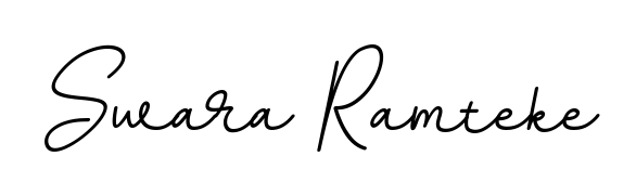 Upgrade your professional image with Swara Ramteke signature created with BallpointsItalic-DORy9 font. Fast, free, and watermark-free download. Swara Ramteke signature style 11 images and pictures png