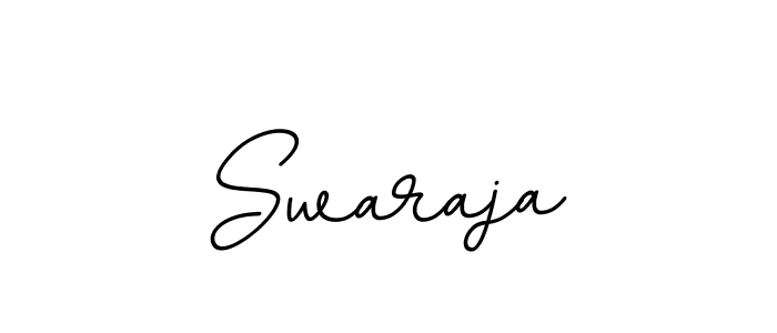 How to make Swaraja name signature. Use BallpointsItalic-DORy9 style for creating short signs online. This is the latest handwritten sign. Swaraja signature style 11 images and pictures png