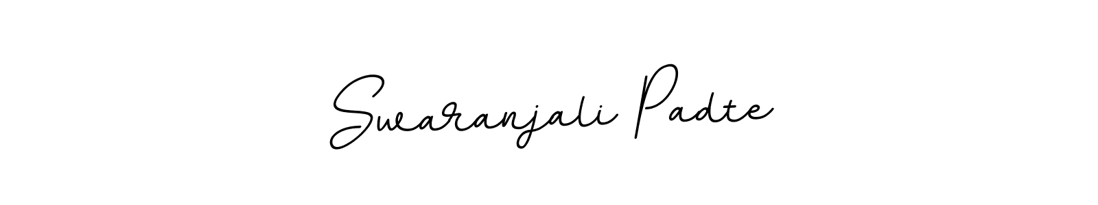 It looks lik you need a new signature style for name Swaranjali Padte. Design unique handwritten (BallpointsItalic-DORy9) signature with our free signature maker in just a few clicks. Swaranjali Padte signature style 11 images and pictures png