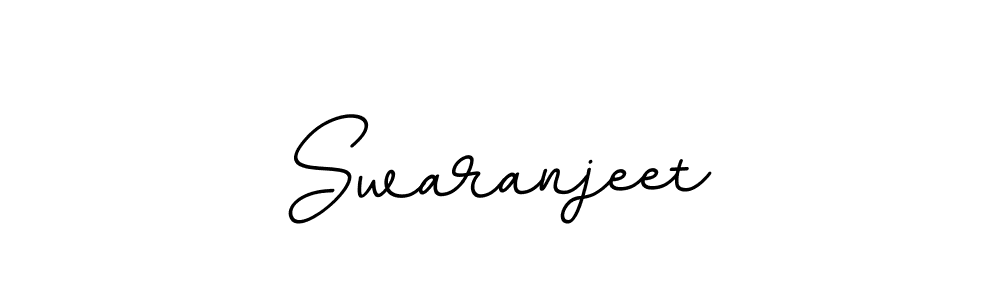 Swaranjeet stylish signature style. Best Handwritten Sign (BallpointsItalic-DORy9) for my name. Handwritten Signature Collection Ideas for my name Swaranjeet. Swaranjeet signature style 11 images and pictures png