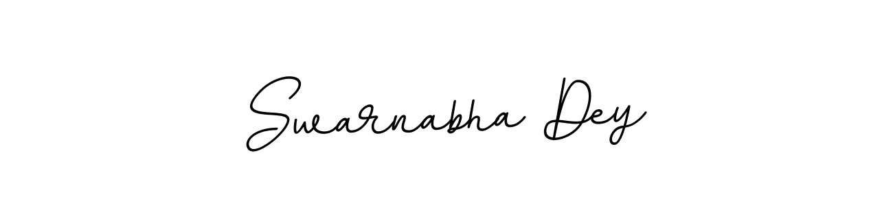 Create a beautiful signature design for name Swarnabha Dey. With this signature (BallpointsItalic-DORy9) fonts, you can make a handwritten signature for free. Swarnabha Dey signature style 11 images and pictures png