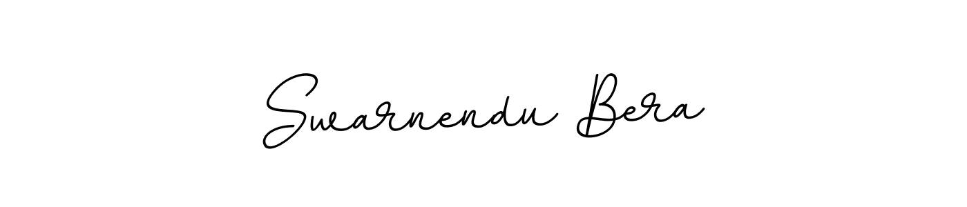 Use a signature maker to create a handwritten signature online. With this signature software, you can design (BallpointsItalic-DORy9) your own signature for name Swarnendu Bera. Swarnendu Bera signature style 11 images and pictures png