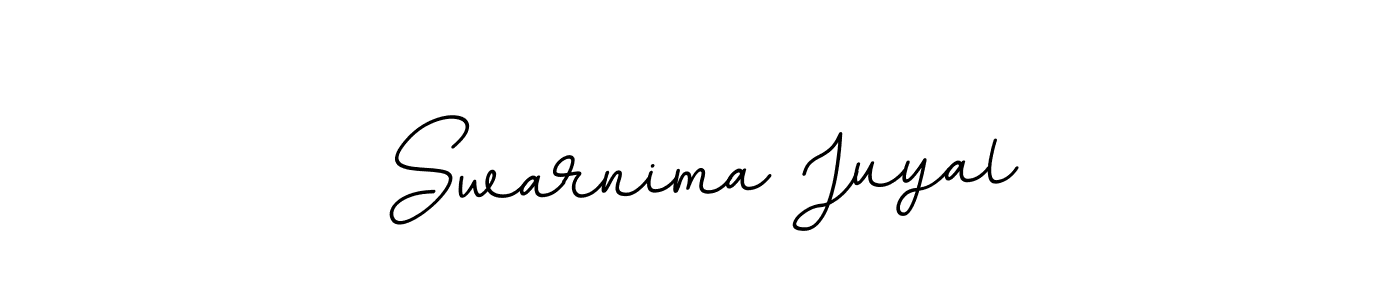 How to make Swarnima Juyal signature? BallpointsItalic-DORy9 is a professional autograph style. Create handwritten signature for Swarnima Juyal name. Swarnima Juyal signature style 11 images and pictures png