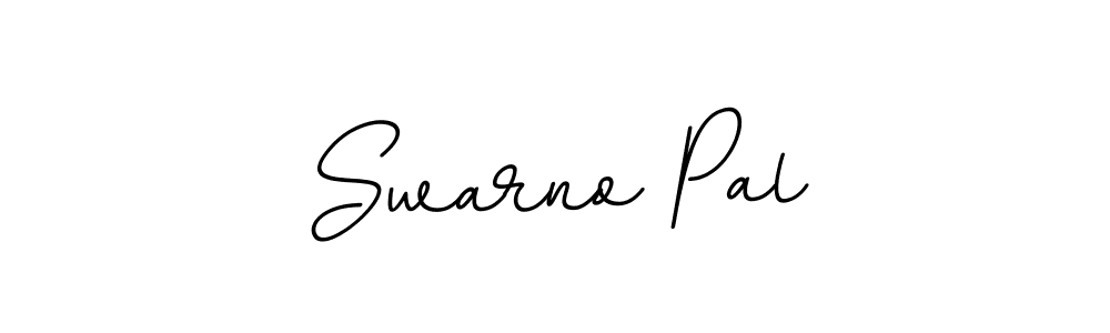 The best way (BallpointsItalic-DORy9) to make a short signature is to pick only two or three words in your name. The name Swarno Pal include a total of six letters. For converting this name. Swarno Pal signature style 11 images and pictures png