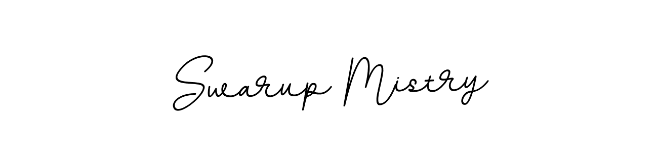 Make a beautiful signature design for name Swarup Mistry. With this signature (BallpointsItalic-DORy9) style, you can create a handwritten signature for free. Swarup Mistry signature style 11 images and pictures png