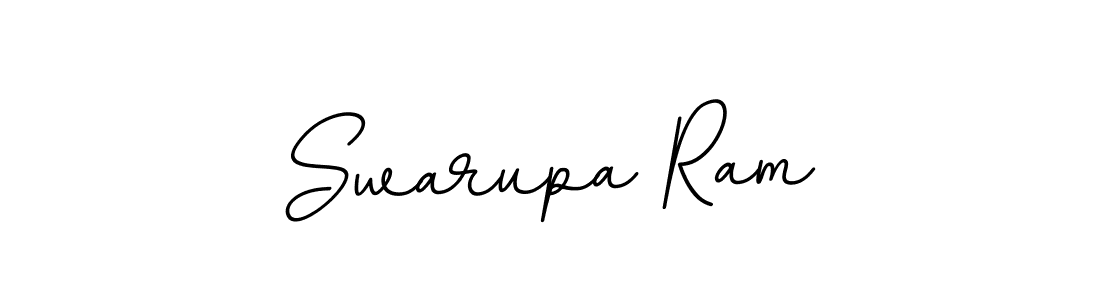 How to make Swarupa Ram name signature. Use BallpointsItalic-DORy9 style for creating short signs online. This is the latest handwritten sign. Swarupa Ram signature style 11 images and pictures png