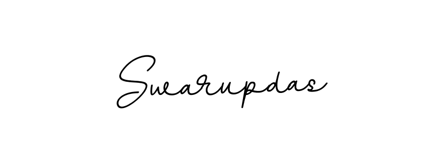 Make a beautiful signature design for name Swarupdas. With this signature (BallpointsItalic-DORy9) style, you can create a handwritten signature for free. Swarupdas signature style 11 images and pictures png