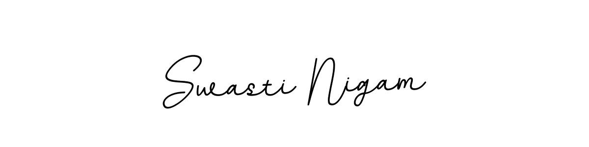 Make a beautiful signature design for name Swasti Nigam. Use this online signature maker to create a handwritten signature for free. Swasti Nigam signature style 11 images and pictures png