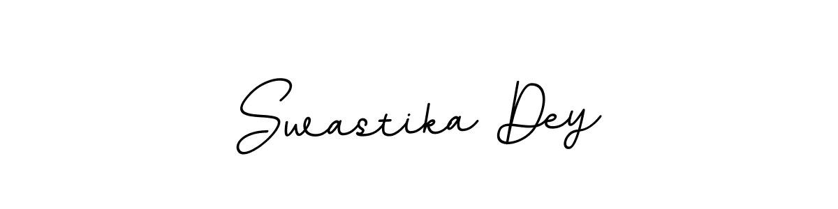 Use a signature maker to create a handwritten signature online. With this signature software, you can design (BallpointsItalic-DORy9) your own signature for name Swastika Dey. Swastika Dey signature style 11 images and pictures png