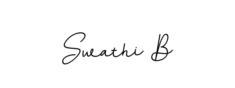 How to make Swathi B signature? BallpointsItalic-DORy9 is a professional autograph style. Create handwritten signature for Swathi B name. Swathi B signature style 11 images and pictures png