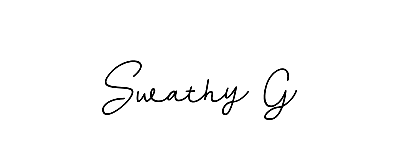 Make a beautiful signature design for name Swathy G. Use this online signature maker to create a handwritten signature for free. Swathy G signature style 11 images and pictures png