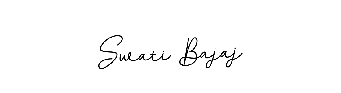 How to make Swati Bajaj signature? BallpointsItalic-DORy9 is a professional autograph style. Create handwritten signature for Swati Bajaj name. Swati Bajaj signature style 11 images and pictures png