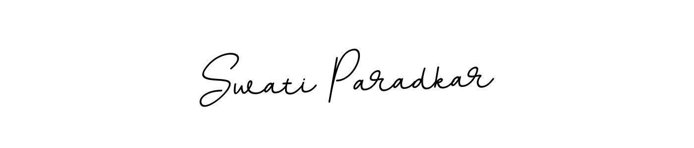 Swati Paradkar stylish signature style. Best Handwritten Sign (BallpointsItalic-DORy9) for my name. Handwritten Signature Collection Ideas for my name Swati Paradkar. Swati Paradkar signature style 11 images and pictures png