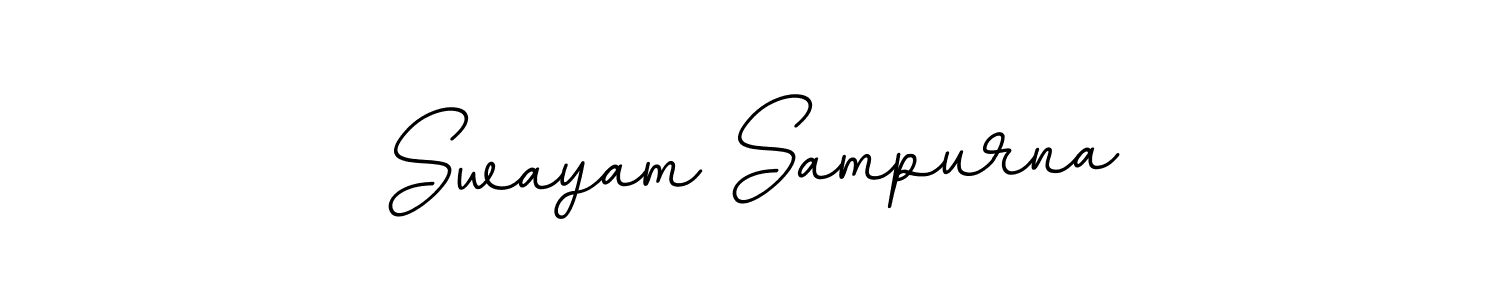 Here are the top 10 professional signature styles for the name Swayam Sampurna. These are the best autograph styles you can use for your name. Swayam Sampurna signature style 11 images and pictures png