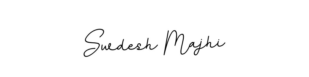 Swdesh Majhi stylish signature style. Best Handwritten Sign (BallpointsItalic-DORy9) for my name. Handwritten Signature Collection Ideas for my name Swdesh Majhi. Swdesh Majhi signature style 11 images and pictures png