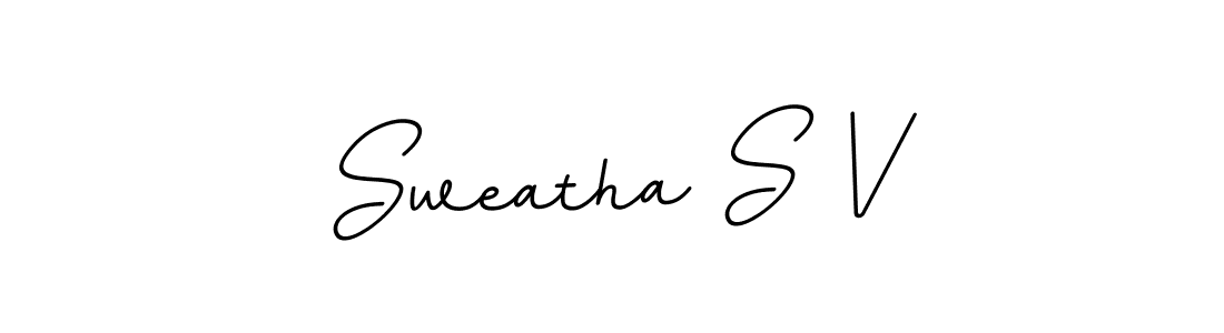 Once you've used our free online signature maker to create your best signature BallpointsItalic-DORy9 style, it's time to enjoy all of the benefits that Sweatha S V name signing documents. Sweatha S V signature style 11 images and pictures png