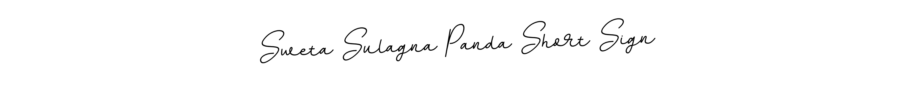 Also You can easily find your signature by using the search form. We will create Sweta Sulagna Panda Short Sign name handwritten signature images for you free of cost using BallpointsItalic-DORy9 sign style. Sweta Sulagna Panda Short Sign signature style 11 images and pictures png