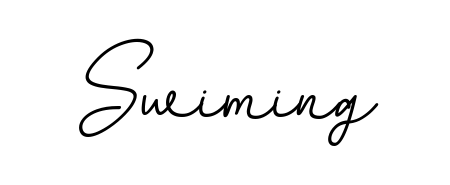 Transform the name Swiming into a signature masterpiece using BallpointsItalic-DORy9 font. Ideal for photographers, artists, and creators looking for watermarks. Swiming signature style 11 images and pictures png