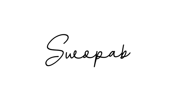 How to Draw Swopab signature style? BallpointsItalic-DORy9 is a latest design signature styles for name Swopab. Swopab signature style 11 images and pictures png